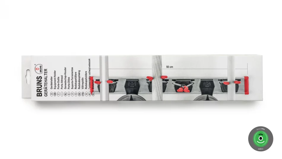 Závesný systém na náradie | 4 držiaky + 2 háčiky