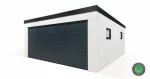 Garáž pre dve autá GARDEON | 5800 x 5860 mm