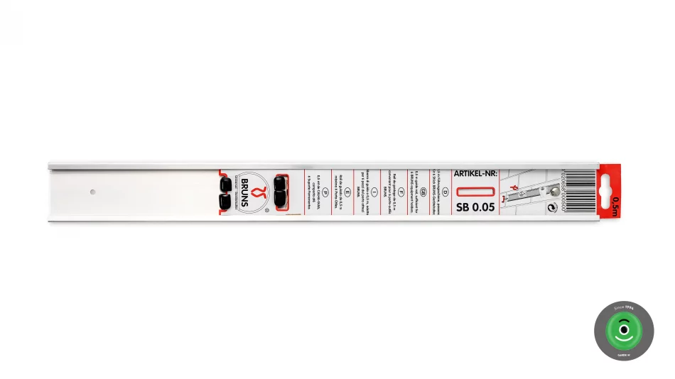 Samostatná hliníková lišta | 500 mm