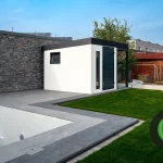 Záhradný domček na bazénovú filtráciu