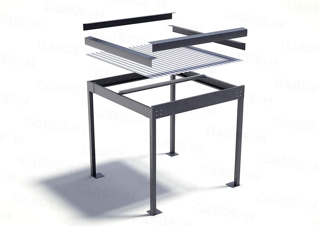 Nem szigetelt GARDEON pergola