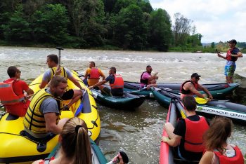 GARDEON tutajozás a Dunajec folyón