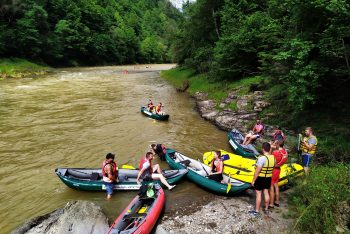 Tutajozás a Dunajec folyón