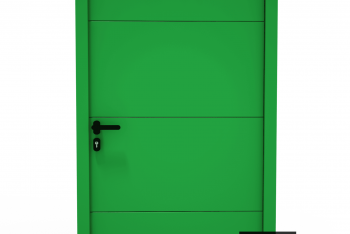 Hörmann LPU 42 ajtó Gardeon zöld színben
