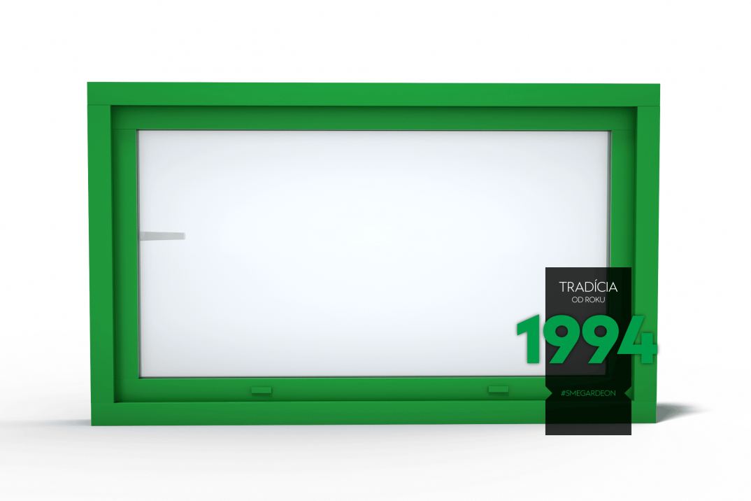 GARDEON ablak gardeon zöld színben