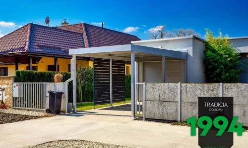 GARDEON dupla kocsibeálló fémbetétekkel