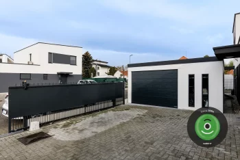 GARDEON mobilgarázs Hörmann márkájú kapuval