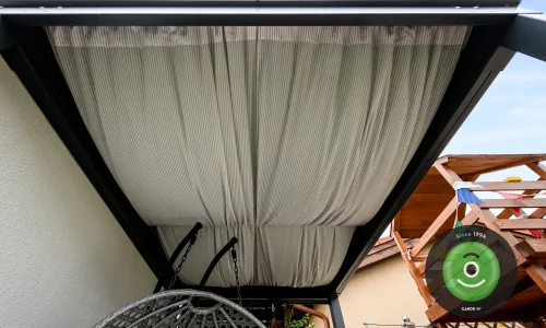 GARDEON kerti tároló előtetővel