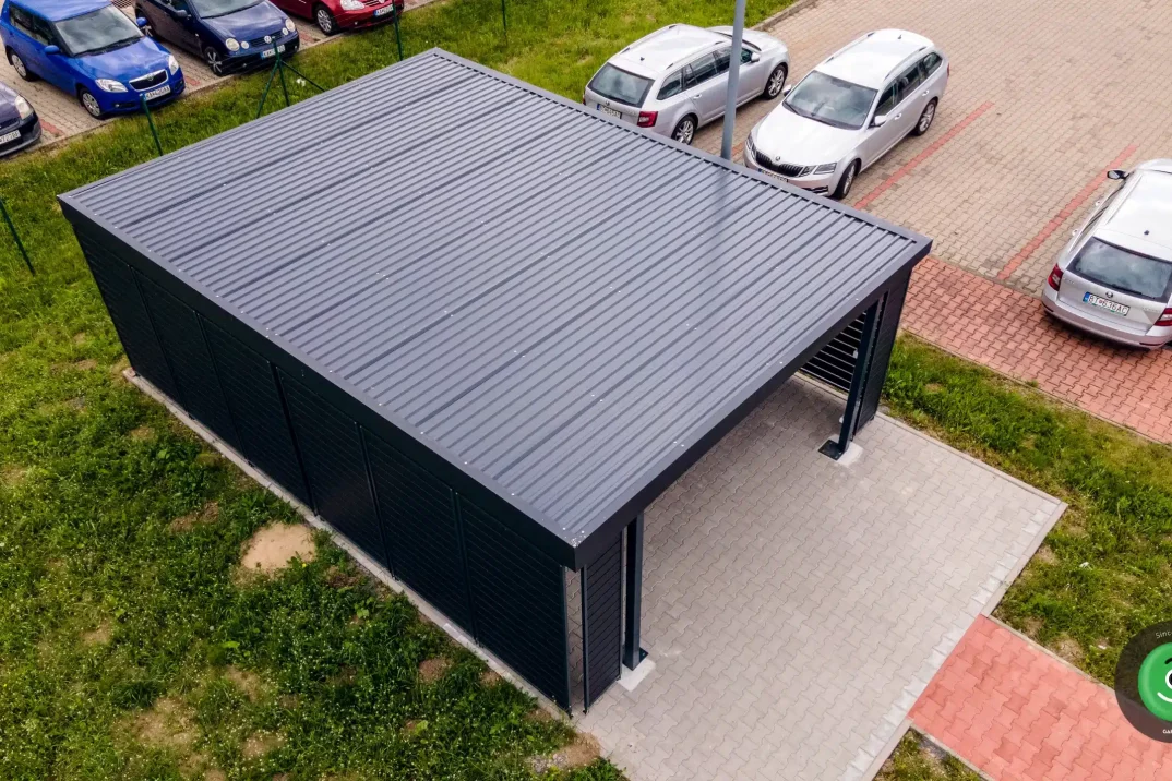 GARDEON pergola bicikliknek egy cégben 4