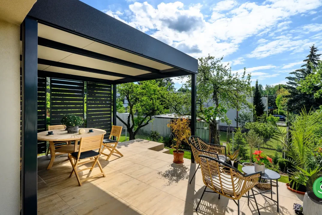 GARDEON magasított pergola ülőhellyel 5