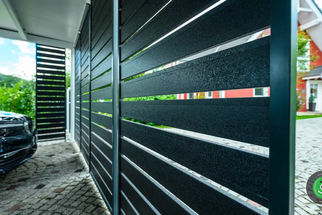 GARDEON pergola fémbetétjének részlete
