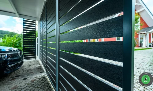 GARDEON pergola fémbetétjének részlete