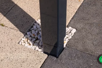 Pergola oszlopának részlete