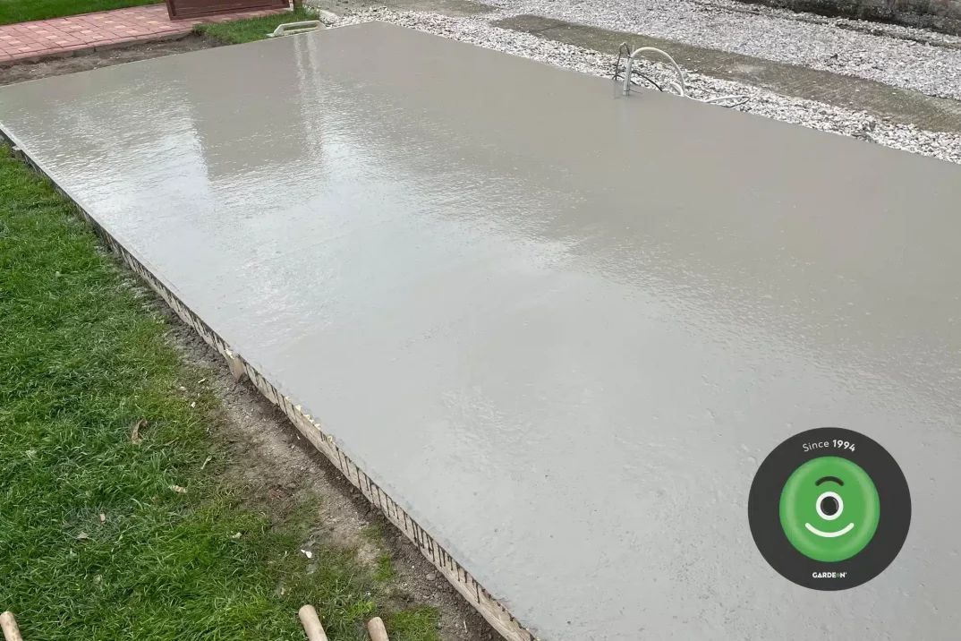 Kész betonalap