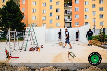 A sorgarázs telepítésének folyamata