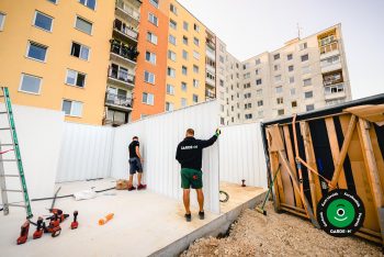 A sorgarázs telepítésének folyamata