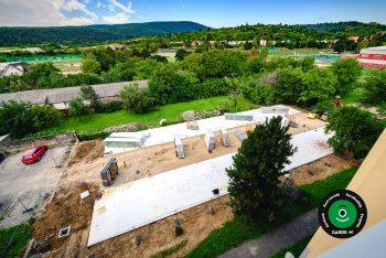 A sorgarázs telepítésének előkészítése