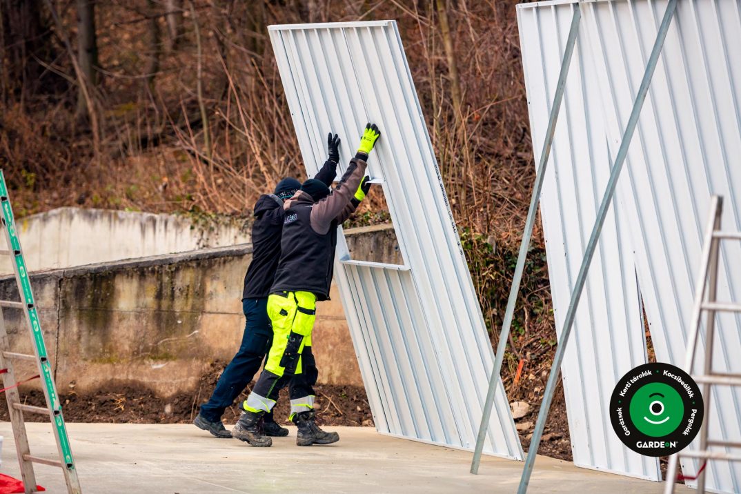 Ablakkal ellátott falak telepítése