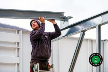 Sorgarázs telepítése