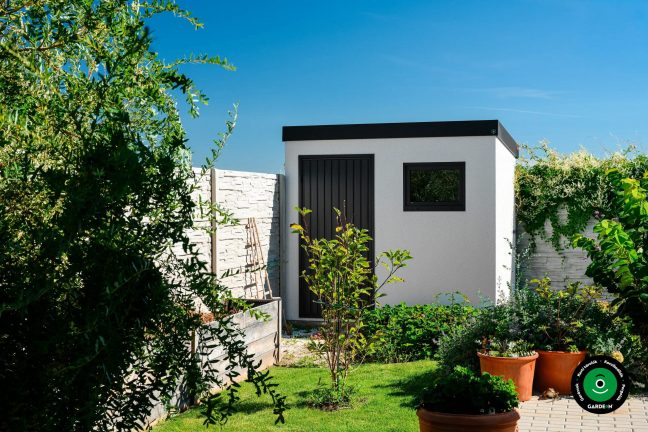 Tároló kerti házikó szezonális tárgyak praktikus elhelyezésére