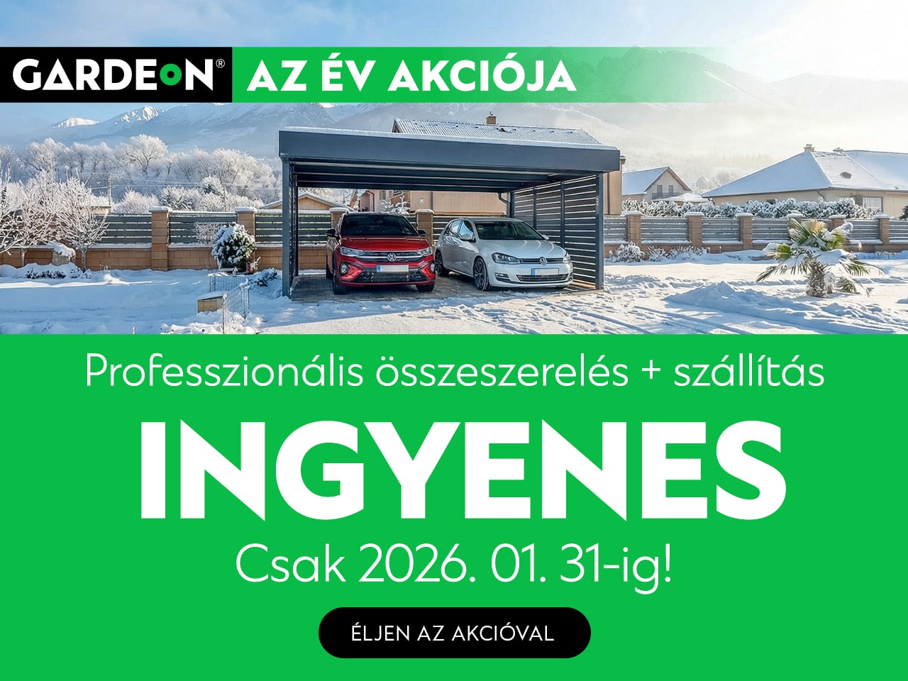 Akciók GARDEON | Kocsibeállók