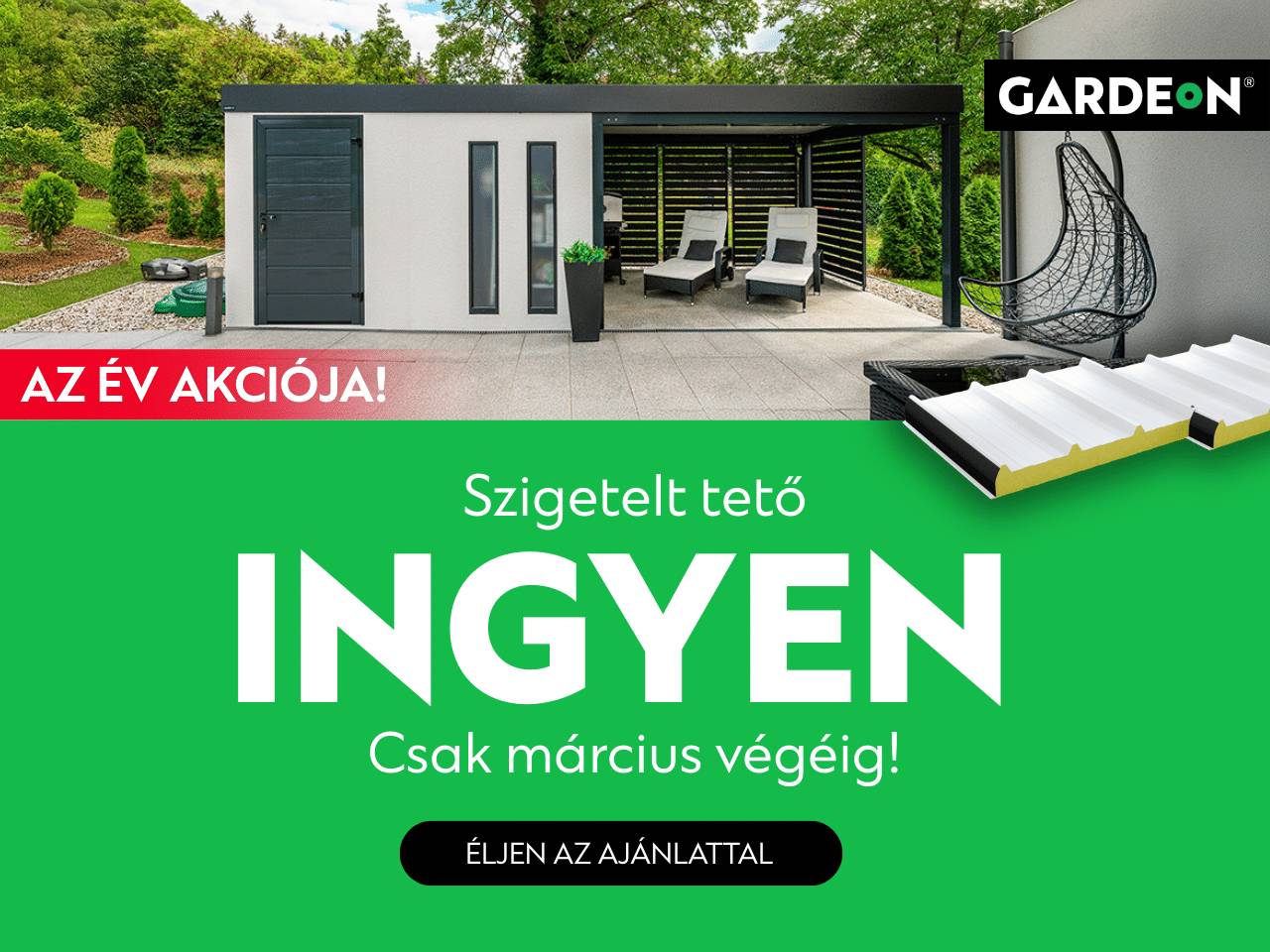 Akci&oacute;k GARDEON | Kerti t&aacute;rol&oacute;t