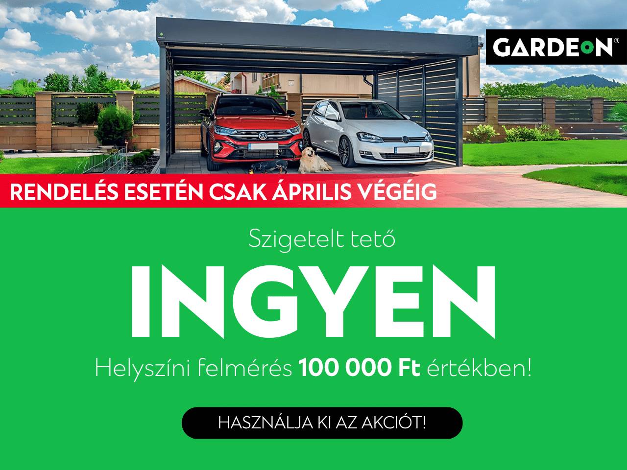 Akciók GARDEON | Pergolát