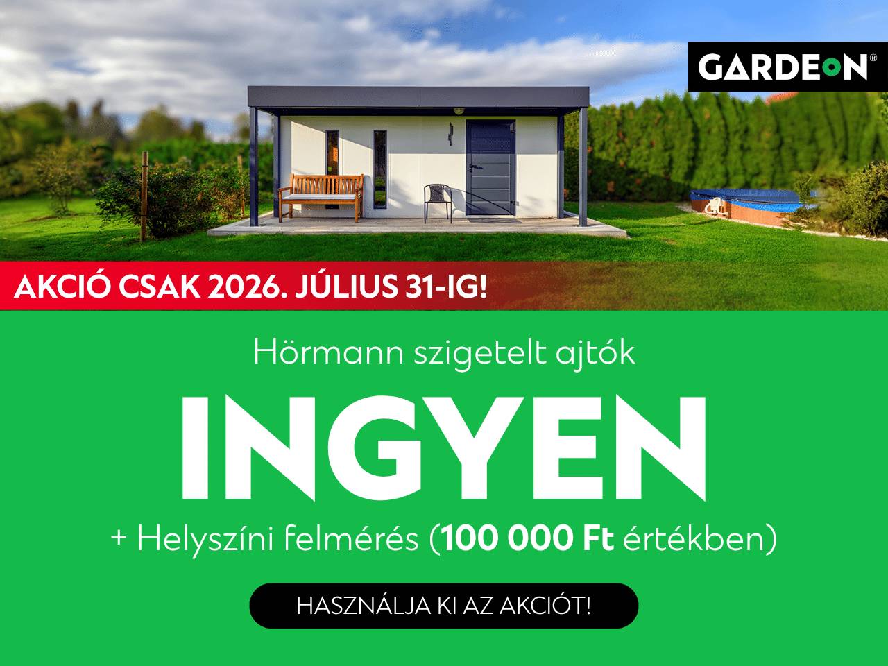 Akci&oacute;k GARDEON | Kerti t&aacute;rol&oacute;t