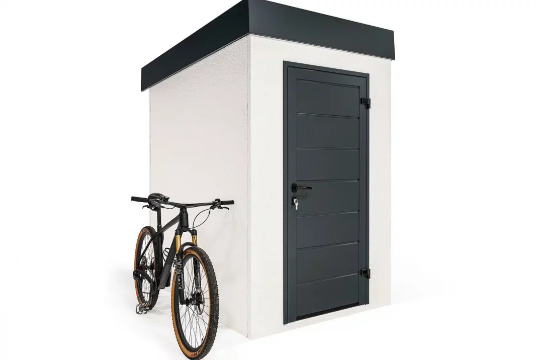 Gardeon mini kerti tároló Hormann ajtóval, 1500×2000 mm-es kivitelben